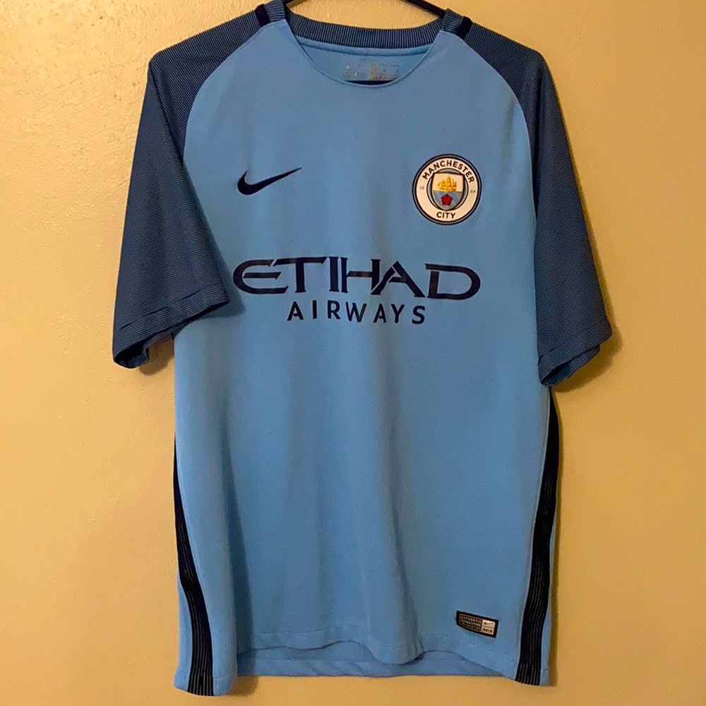 Nike Manchester City Drifit soccer jersey